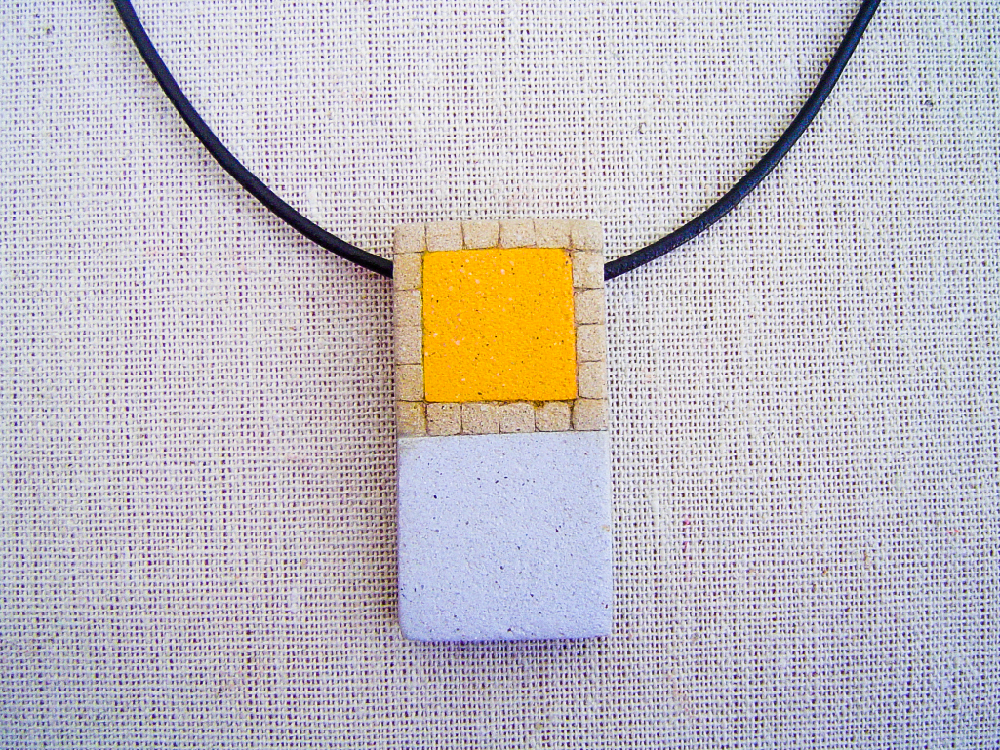 Lava Mosaics - Style - Lava Rock - Jewels - Necklaces by Lena Paliarouti